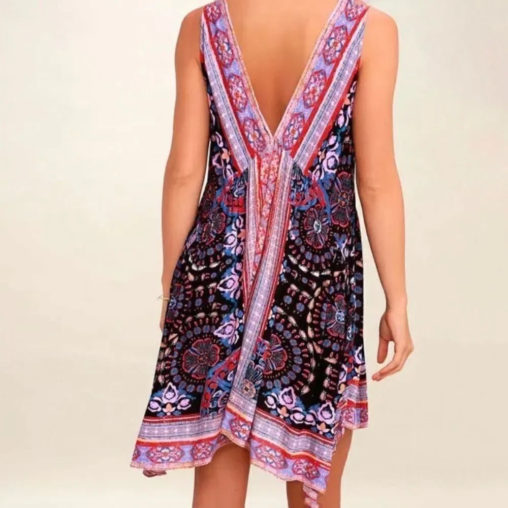 Free People Gypsy Trapeze Slip Dress in Purple - Picture 4 of 10